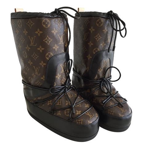 brown lv boots|More.